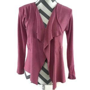 Eileen Fisher Soft Open Front Draped Cardigan